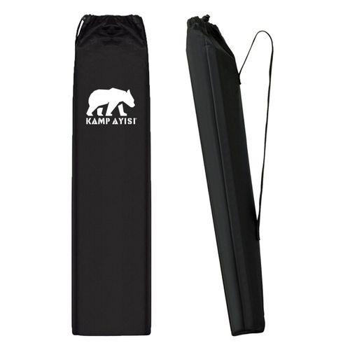 Kamp Ayısı® Katlanabilir Alüminyum XL Kamp Masası, Taşıma Çantalı, Siyah