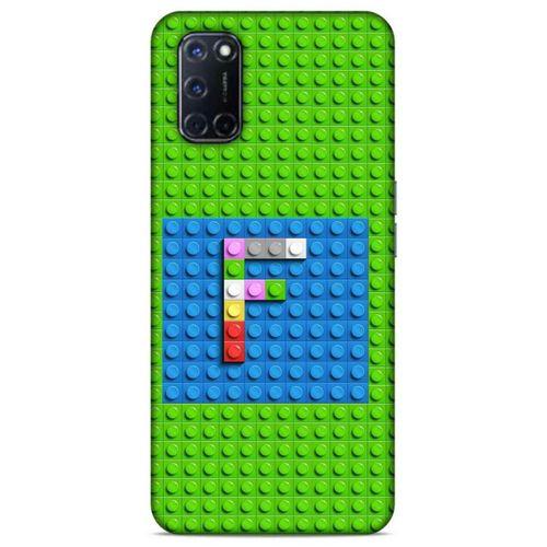 Lopard Oppo A92 Uyumlu Kılıf BloX (16) Kalın Kılıf F Harfi