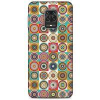 Xiaomi Redmi Note 9S Kılıf Pastel Renkler (44) Tough Armor Kılıf Karışık Renkli