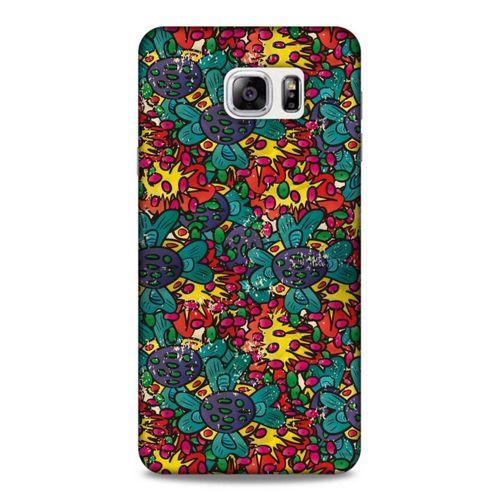 Lopard Samsung Galaxy Note 5 Uyumlu Kılıf Soyut Sanat (29) Baskılı Arka Koruma Kılıfı