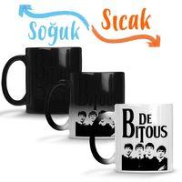 De Bitous The Beatles Sihirli Kupa Bardak Porselen