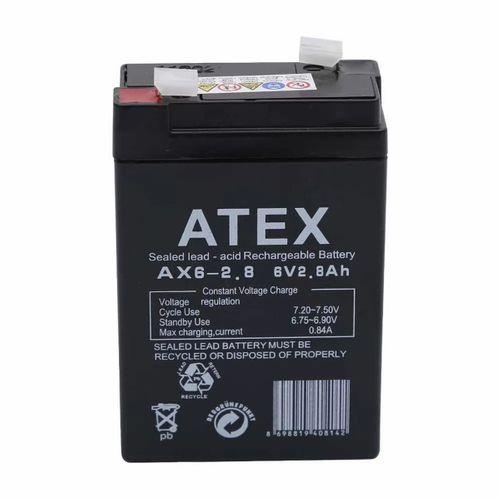 Atex Ax6-2.8 6v 2.8ah Akü
