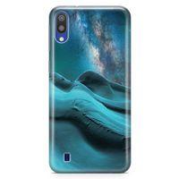Samsung Galaxy M10 Kılıf Marstan Dünyaya Arka Kapak Koruma Desenli Full Koruyucu