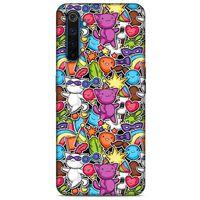 Oppo Realme 6 Pro Kılıf Japonya (16) Kalın Kılıf Japon Pokemon