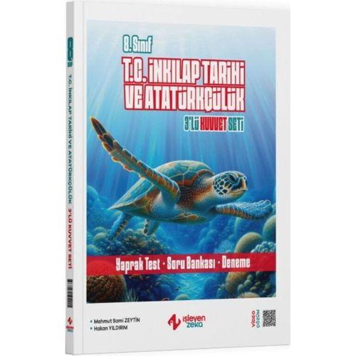 8. Sınıf T. C. İnkılap Tarihi 3 lü Kuvvet Serisi Seti İşleyen Zeka
