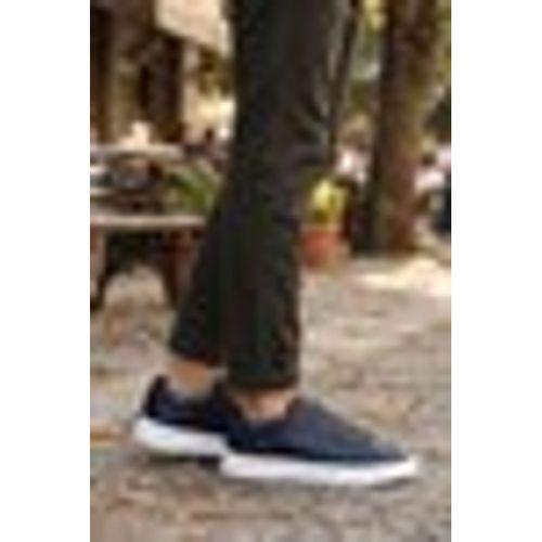 Hammer Jack Broken Hakiki Deri Lacivert Erkek Ayakkabı