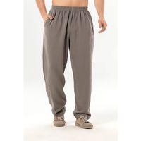 Beli Lastikli Yandan Çift Cepli Müslin Şalvar Pantolon Gri Gri