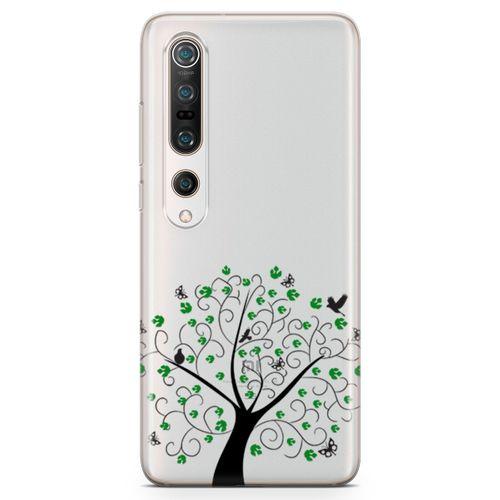 Xiaomi Mi 10 Pro Kılıf Kelebekler Kuşlar Arka Kapak Koruma Desenli Full Koruyucu