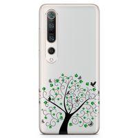 Xiaomi Mi 10 Pro Kılıf Kelebekler Kuşlar Arka Kapak Koruma Desenli Full Koruyucu