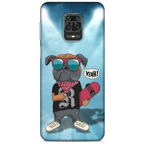 Xiaomi Redmi Note 9S Kılıf Köpek Kıyafetleri (4) Koruma Kılıfı Bulldog Fular