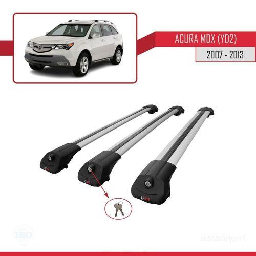 Acura MDX (YD2) 2007-2013 Arası ile uyumlu ACE-1 Ara Atkı Tavan Barı GRİ 3 ADET BAR