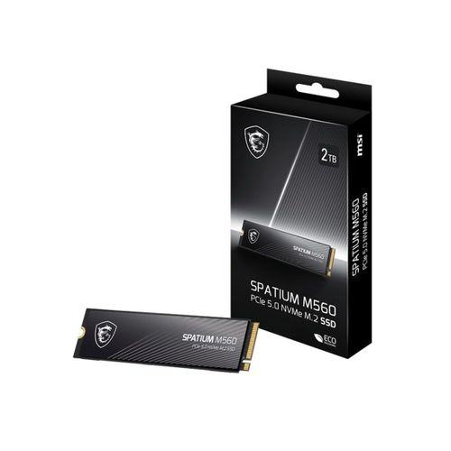 MSI SPATIUM M560 PCIE 5.0 NVME M2 2TB