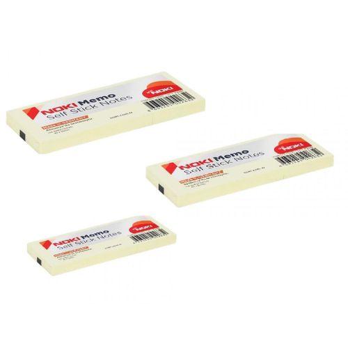 NOKİ ÜÇLÜ YAPIŞKAN NOTLUK MEMO (38*51 mm ) 12005 (POST-iT) ( 3 Adet )