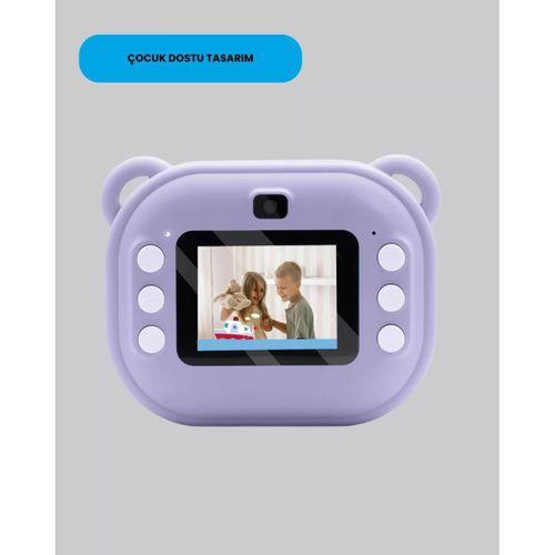 Termal Baskı Özellikli Mini Kamera Mor