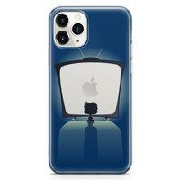 Apple iPhone 11 Pro Kılıf Led Tv Retro Arka Kapak Koruma Desenli Full Koruyucu