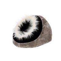 Karlıe Küçük Köpek Ve Kedi Evi 40x40x28cm Gri-siya H