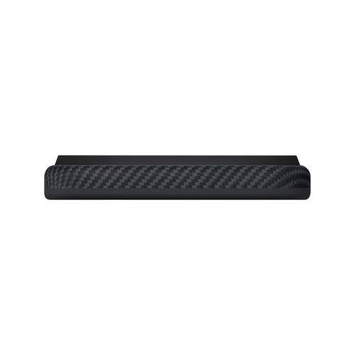 Apple iPhone 17 Pro Kılıf M-safe Şarj Özellikli Aramid Karbon Fiber Pitaka Military-Grade Classic Serisi Black-Grey Twill Kapak