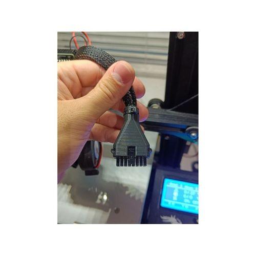 Molex Micro Fit 3.0 16 Pin Konnektör Kılıfı 3D Baskı (Bu ürün Sadece Plastik parçadır - Almadan Önce Soru Sorabilirsiniz)