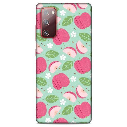 Frutix Elma 05 Samsung Galaxy S20 Fe Kılıf Desenli Silikon