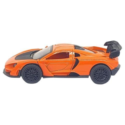 Çek Bırak Metal Arabalar 12 cm - 36121C - Turuncu