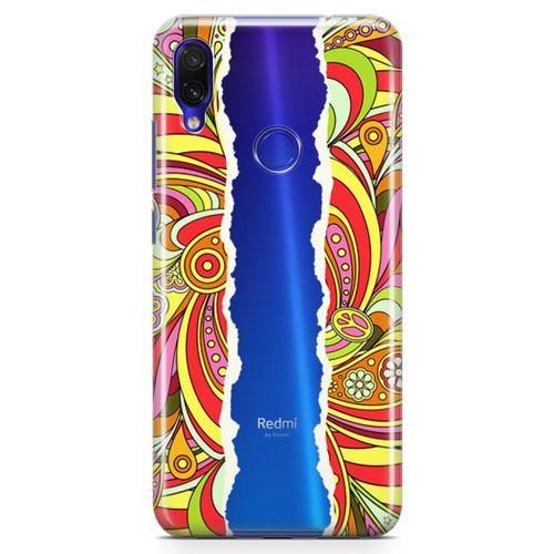 Xiaomi Redmi Note 7 Pro Kılıf Şal Fular Arka Kapak Koruma Desenli Full Koruyucu