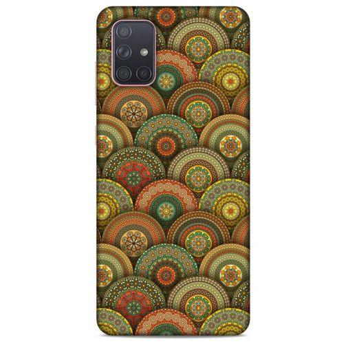 Ethnic Culture (32) Samsung Galaxy A71 Kılıf Silikon Kapak Desenli