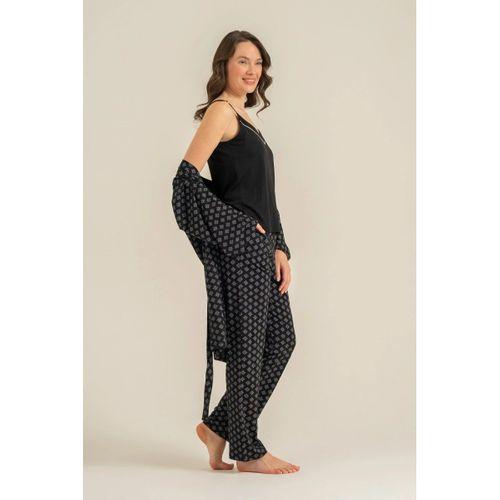 Kadın Pijama Takımı - 3'lü
