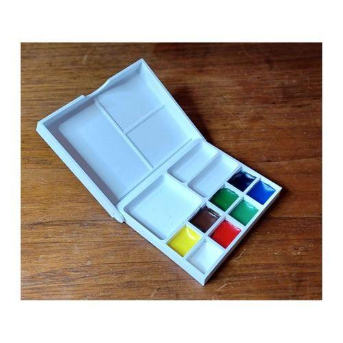 Küçük Katlanabilir Sulu Boya Paleti (Bu ürün Sadece Plastik parçadır - Almadan Önce Soru Sorabilirsiniz)
