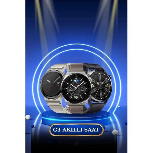 Kablosuz Bluetooth Bağlantılı Kulaklık Ve Dokunmatik Ekran Akıllı Saat Arama Cevaplama