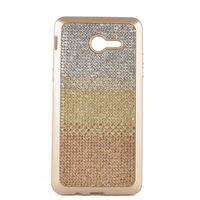 Galaxy J3 2017 Kılıf Zore Mat Lazer Taşlı Silikon