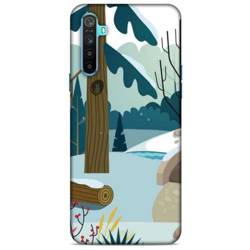 Oppo Realme 6i Kılıf Snowix (17) Tasarım Kılıf Yeşil