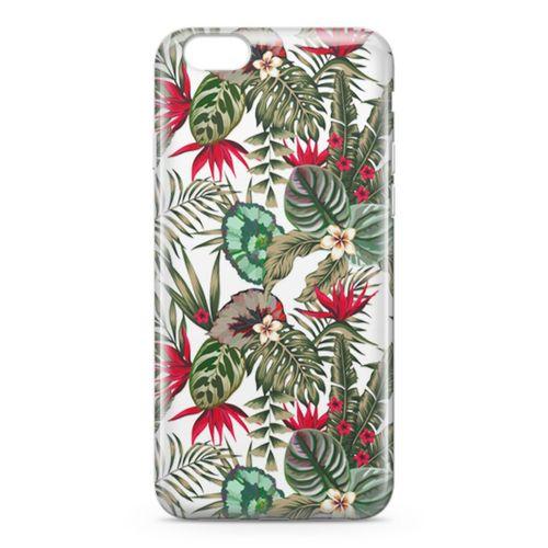 Apple iPhone 6 Plus - 6S Plus Kılıf Güney Amerika Bahçe Arka Kapak Koruma Desenli Full Koruyucu