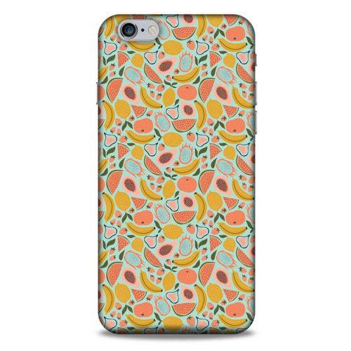 Frutix Meyve Mix 02 Apple Iphone 6S Plus Kılıf Desenli Silikon