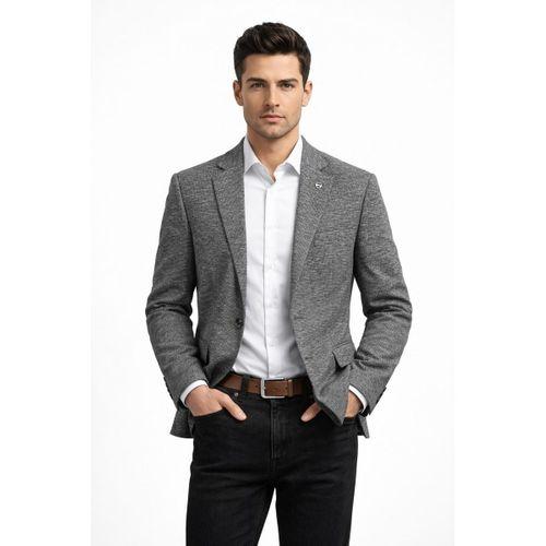 Erkek Tek Spor Ceket 4 Drop Çift Yırtmaçlı Mevsimlik BGL-ST05331