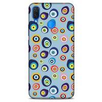 Nazarium (24) Desenli Silikon Kapak Huawei Psmart 2019 Kılıf