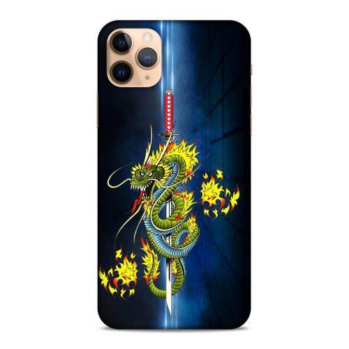 Lopard Apple Iphone 11 Pro Uyumlu Kılıf Tattoo's (2) Kabı Ejderha Dövmesi