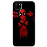 Huawei Y5P Kılıf HD Desen Baskılı Arka Kapak - DeadPool 4 + Kırılmaz Cam