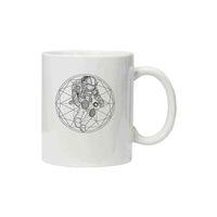 Kupa Bardak Astronot Uzay Boslugu