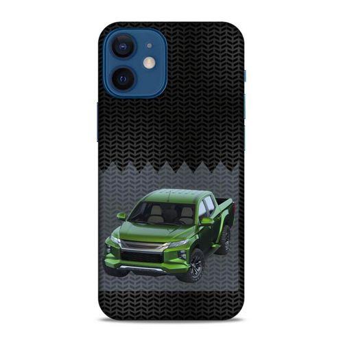 Lopard Apple iPhone 12 Mini Uyumlu Kılıf PickUpX (18) Telefon Kılıfları Fosforlu Yeşil