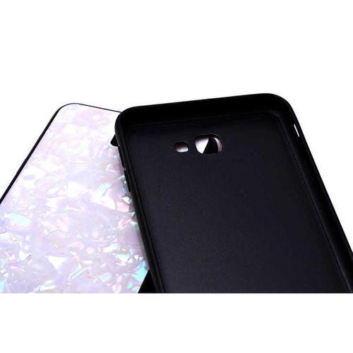 Galaxy J7 Prime Kılıf Zore Marbel Cam Silikon