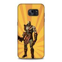 Lopard Samsung Galaxy S7 Edge Uyumlu Kılıf GameX (33) Hybrid Kılıf Turuncu