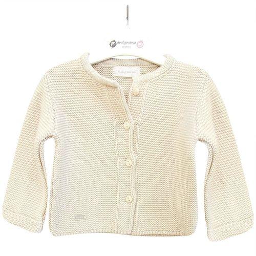 Andywawa Andywawa AC24333 Basic Bebe Ceket Beige