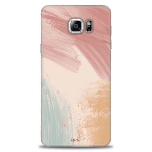 Samsung Galaxy Note 5 Kılıf HD Baskılı Kılıf - Soft Renkler + Tam Ekran Koruyucu