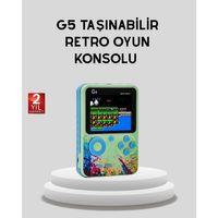 G5 Taşınabilir Retro Game Box 500 Oyunlu Şarjlı Mini Oyun Konsolu