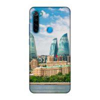 Xiaomi Redmi Note 8 Uyumlu Kılıf Azarbaijan (4) Koruma Kılıfı Alev Kuleleri