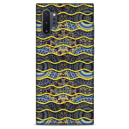 Samsung Galaxy Note 10 Plus Kılıf Baskılı Özel Seri Taşlı (39) Liquid Crystal Kılıf