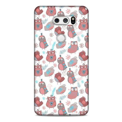 Baykuşlar (42) Desenli Silikon Kapak Telefon Kabı LG K50S Kılıf