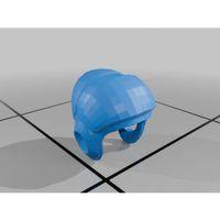 Bilim Kurgu Kask Figürü – 3D Baskı Koleksiyon Modeli (Bu ürün Sadece Plastik parçadır - Almadan Önce Soru Sorabilirsiniz)