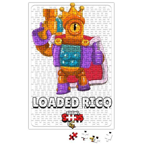 Brawl Stars Loaded Rıco Puzzle 240 Parça Yapboz