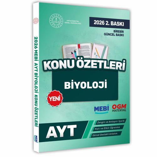 2026 YKS-AYT MEBİ-OGM Biyoloji Pratik Konu Özet Kitabı RENKLİ A4 Boyut Görsel Destekli BASKI ÜCRETİ